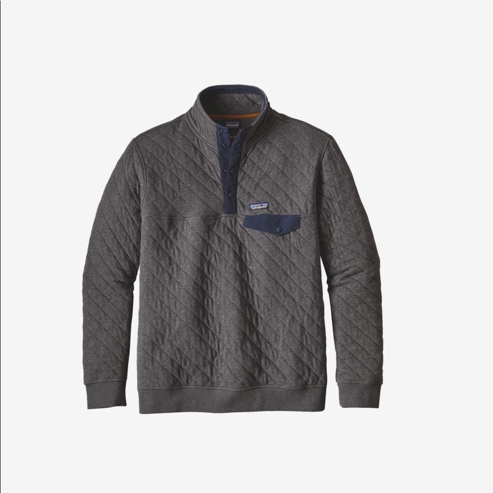 Very soft half button up Patagonia mens sweater